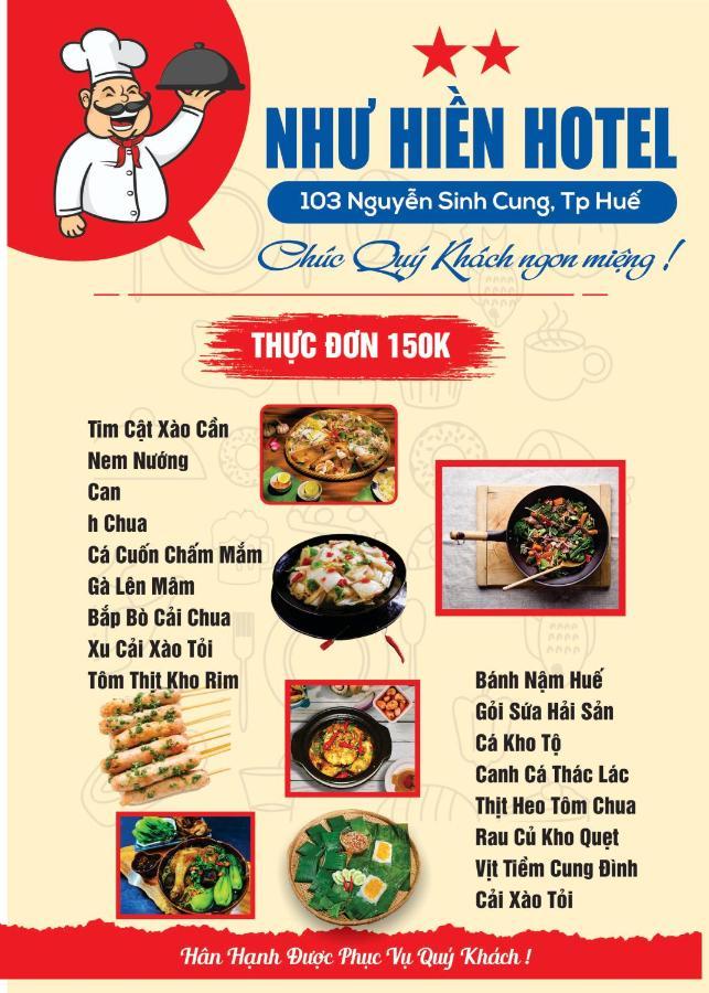Nhu Hien Hotel Huế Ngoại thất bức ảnh