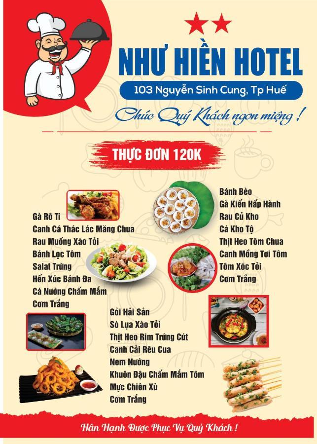 Nhu Hien Hotel Huế Ngoại thất bức ảnh